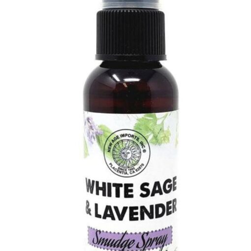White Sage Lavender Smudge Spray for Gentle Cleansing and Calm VTrendz.net