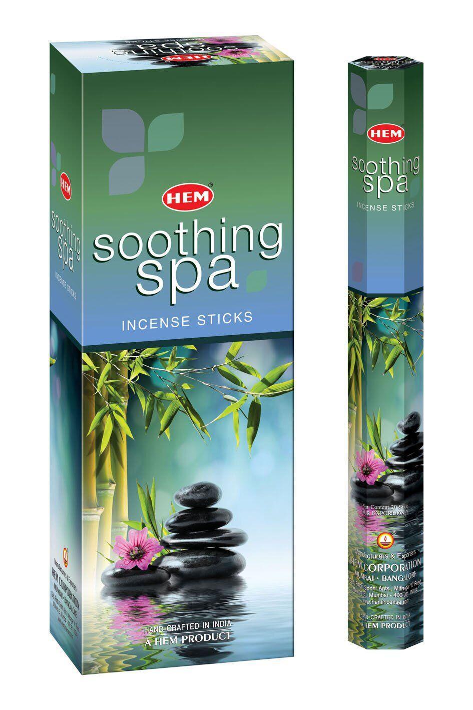 HEM Soothing Spa Incense Sticks for Relaxation and Tranquil Clarity