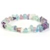 Colorful Fluorite Stone Chips Bracelet Natural Stones VTrendz