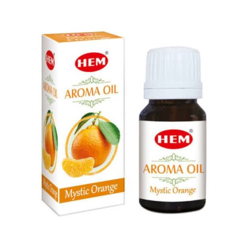 Hem Mystic Orange Essential Aroma Oil | A 10ml Vial of Joy & Creativity
