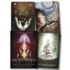 Sacred Rebels Oracle Deck, Tarot inspired, Spiritual Divination Tools, Metaphysical Gifts, 7"*5" Deck, 45 Cards & Guidebook Set