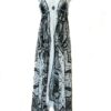 Scarf Dress Dori with Tie at the Back and Around the Neck; One Size Fits Most VTrendz