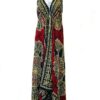 Scarf Dress Dori with Tie at the Back and Around the Neck; One Size Fits Most VTrendz
