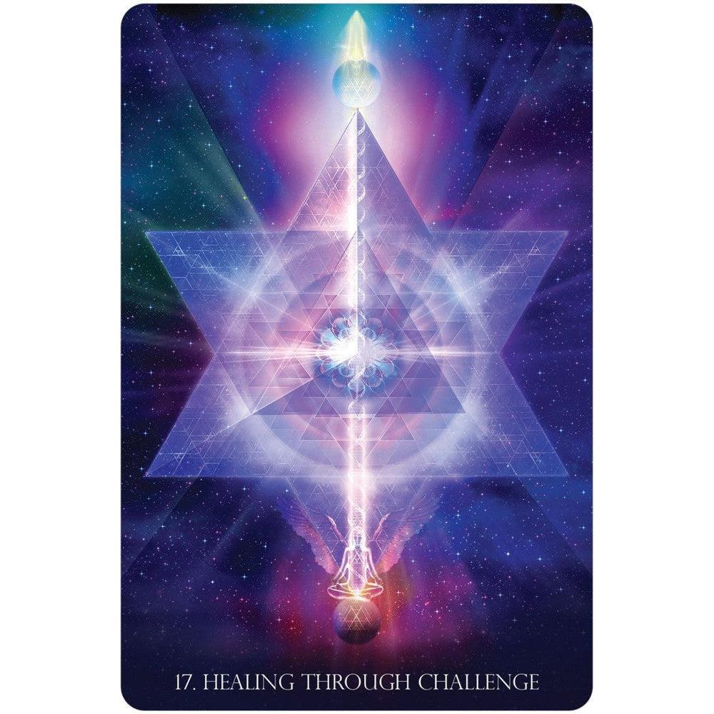 Angelic Lightwork Healing Oracle Deck, Tarot inspired, Spiritual Divination Tools, Metaphysical Gifts, 7"*5" Deck, 44 Cards & Guidebook Set - Image 5