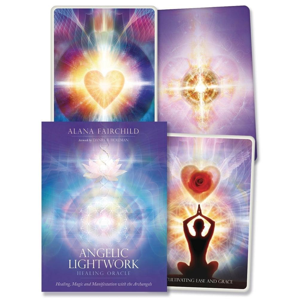 Angelic Lightwork Healing Oracle Deck, Tarot inspired, Spiritual Divination Tools, Metaphysical Gifts, 7"*5" Deck, 44 Cards & Guidebook Set - Image 7