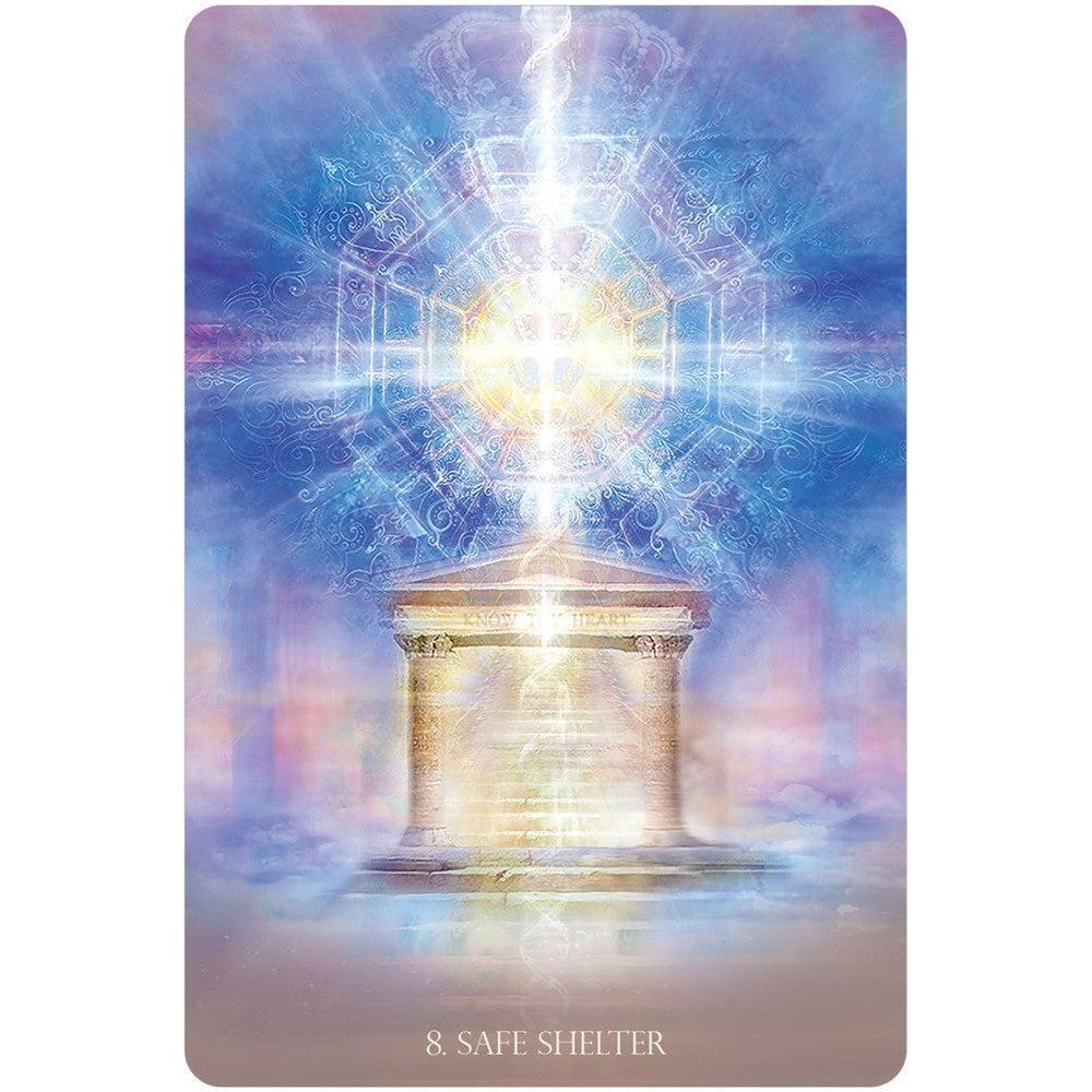 Angelic Lightwork Healing Oracle Deck, Tarot inspired, Spiritual Divination Tools, Metaphysical Gifts, 7"*5" Deck, 44 Cards & Guidebook Set - Image 4