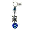 Turtle Blue Evil Eye Keychain, Handmade VTrendz