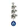 8.26" Inch 3 Elephant Evil Eye Hangings, Handmade VTrendz