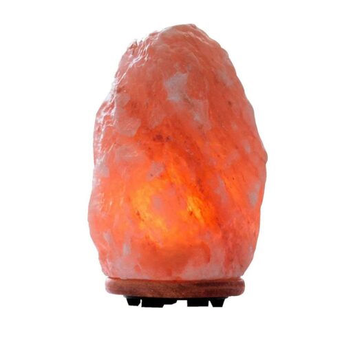 Large Natural Shape Himalayan Natural Salt Rock Crystal Air purifier / Ionizer 11 - 15 lbs