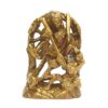 Durga Maa Statue Handmade Brass Idol Figurine Statue, 2.5" VTrendz