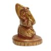 Ganesh Statue Handmade Brass Antique Finish Idol Figurine Statue, 3" VTrendz