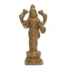 Lakshmi Statue Handmade Brass Idol Figurine Statue, 3.5" VTrendz