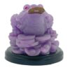 Feng Shui Statue,Figurine, Froasted Purple Toad 2.5 inch VTrendz