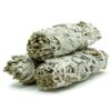 White Sage Smudge Bundle for Spiritual Cleansing and Clearing Negative Energy 3-4"