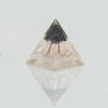 Selenite and Kambaba Jasper Base Tree of Life Orgonite Pyramid with Natural Crystals, Energy Healing, Reiki, Positivity 3*3*3 inch VTrendz