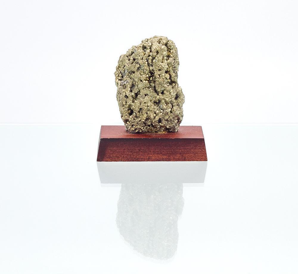 Pyrite On Wood 2.25" x 1.75" x 1.75" to 3" x 2.5" x 1.75"