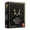 Golden Black Cat Tarot Card