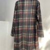 BLACK WINE COLOR PLAID POCKET CARDIGAN VTrendz