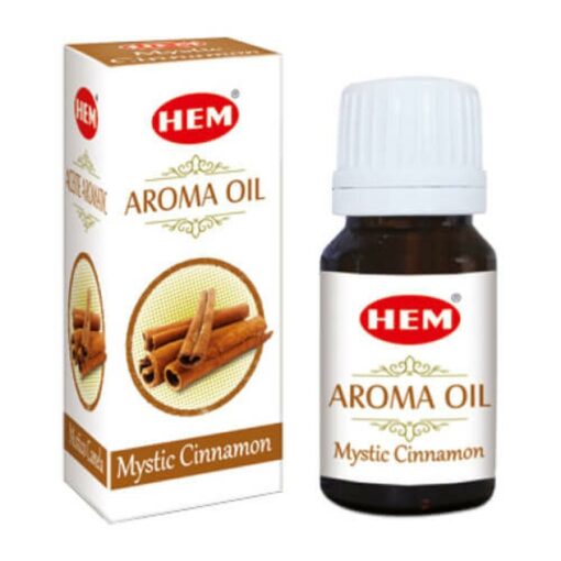 HEM Mystic Cinnamon Aroma Oil | A 10ml Vial of Passion & Success