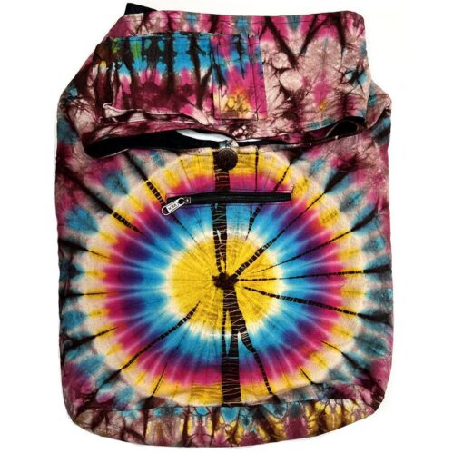 Plain Tie Dye Hippie Hobo Bag VTrendz.net