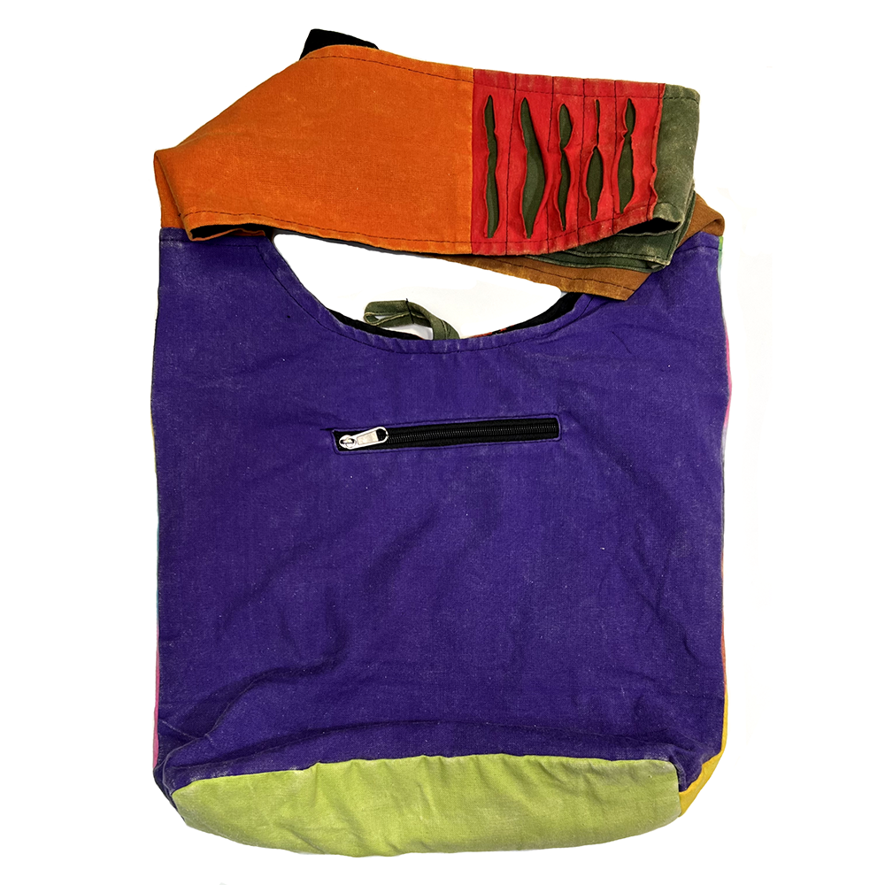 Bird with Leaves Bohemian Boho Hobo Hippie Bag - Image 2