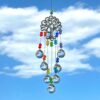 Colorful Crystal Beads Suncatcher with Tree of Life Design, 16"L VTrendz