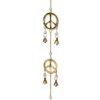 Peace Windchime w/ Beads 32"L VTrendz