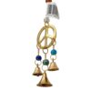 Peace Windchime w/ Crystal Beads 12"L VTrendz