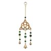 Triquetra Wind Chime w/ Beads 12"L VTrendz