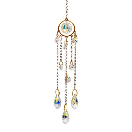 Sparkling Crystal Beads Suncatcher 14"