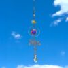 Rainbow Crystals Suncatcher with Dragonfly Design 14" VTrendz