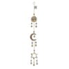 Celestial Windchime w/ Beads 21"L sun moon stars bells VTrendz