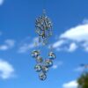 Clear Crystal Beads Suncatcher with Tree of Life Design, 16"L VTrendz
