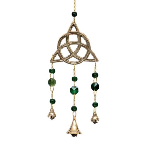 Triquetra Wind Chime w/ Beads 12"L