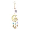 Star and Moon Windchime w/ Beads 9"L VTrendz