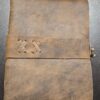 Rustic Leather Grimoire with Strap Closure | Journal of Secrets VTrendz