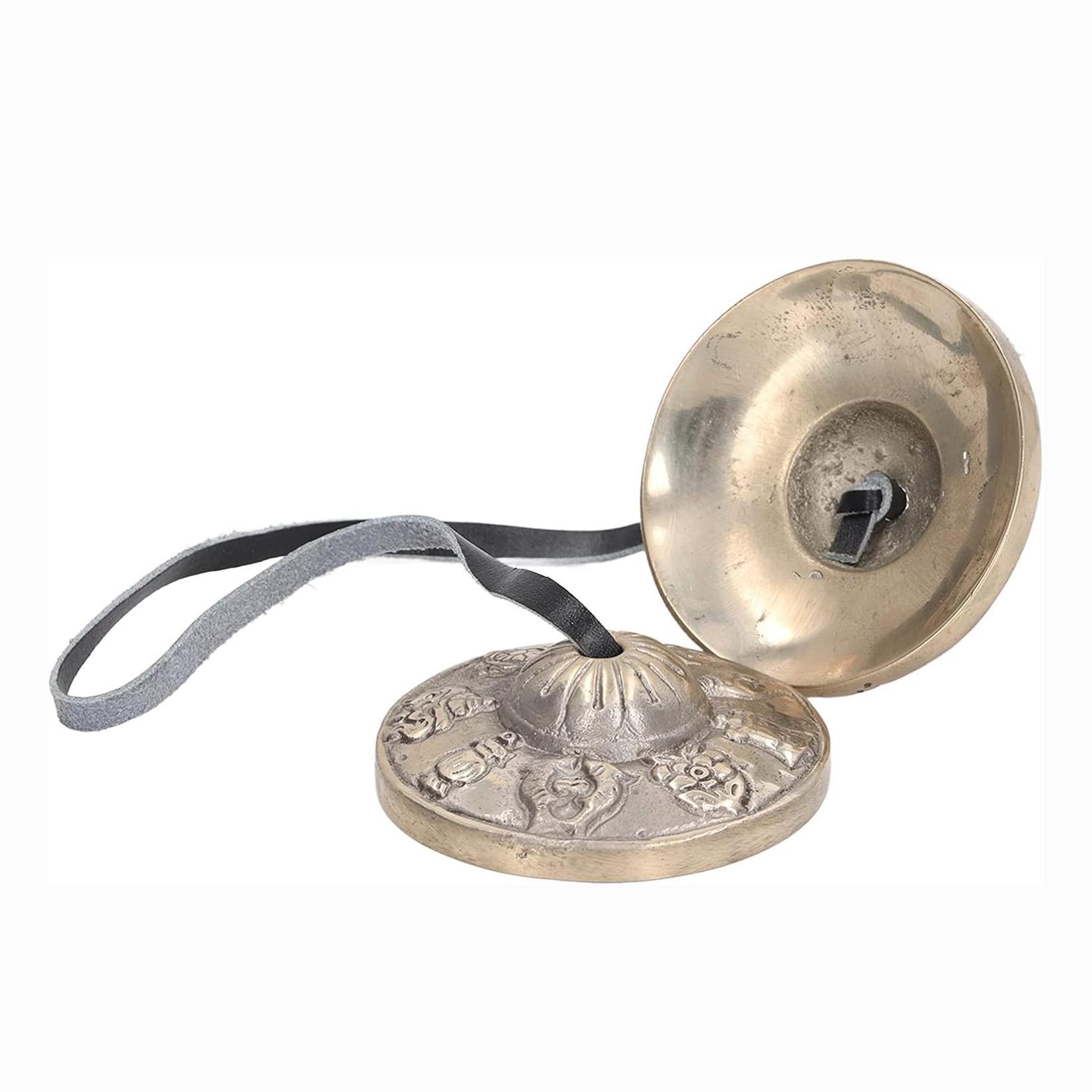 Tingsha Bell 3" with Ashta Mandala - Image 2