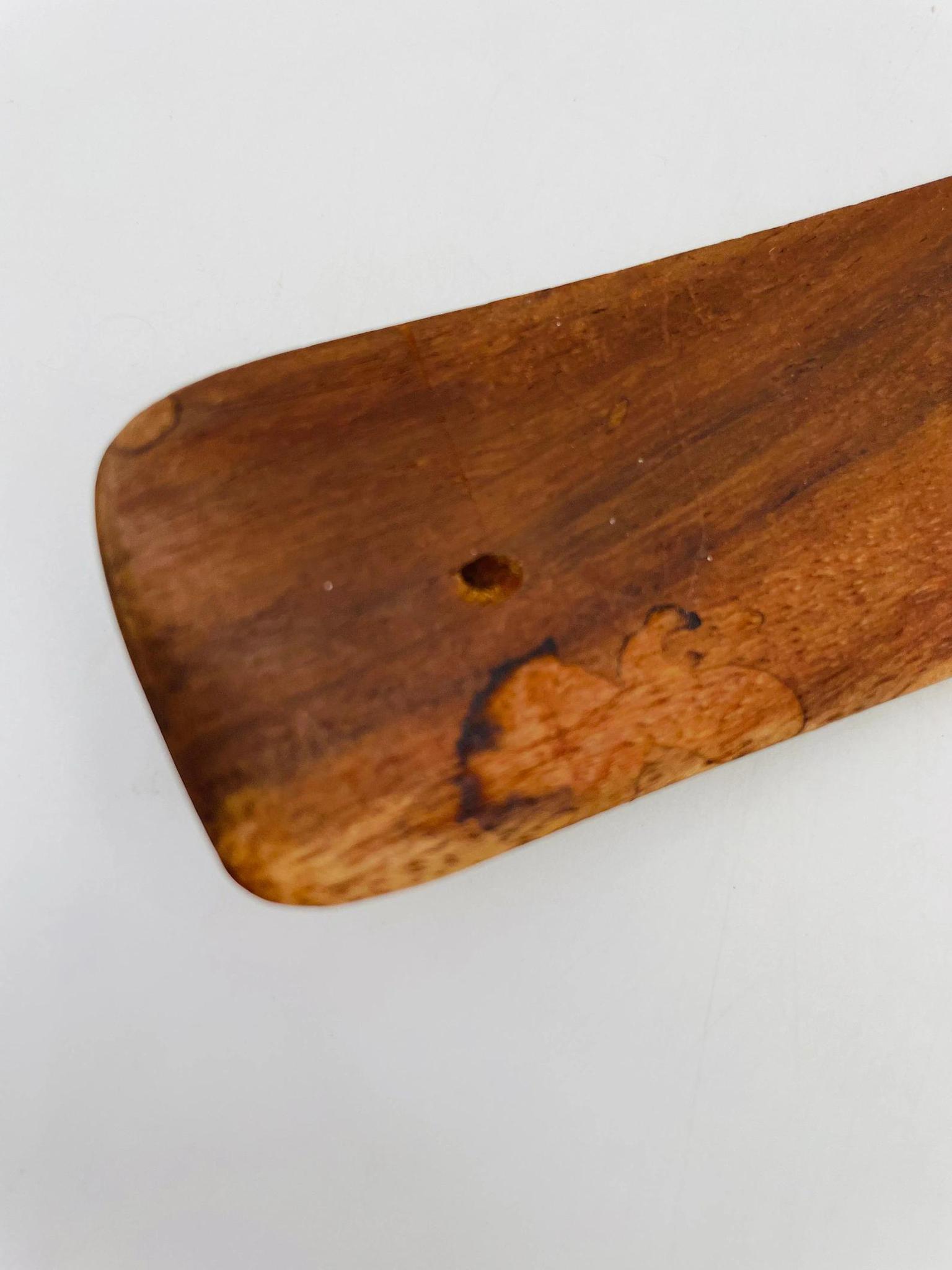 Elephant & Star Brass Inlay Wood Ash Catcher | Path of Wisdom (10"L) - Image 5