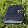 Midnight Yggdrasil Embossed Grimoire Leather Journal| A Chronicle of Shadow & Roots VTrendz