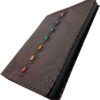 7 Chakra Embossed Leather Grimoire | Codex of Aligned Energy VTrendz