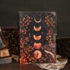 Moon Phases & Botanicals Leather Journal | Your Cosmic Grimoire VTrendz
