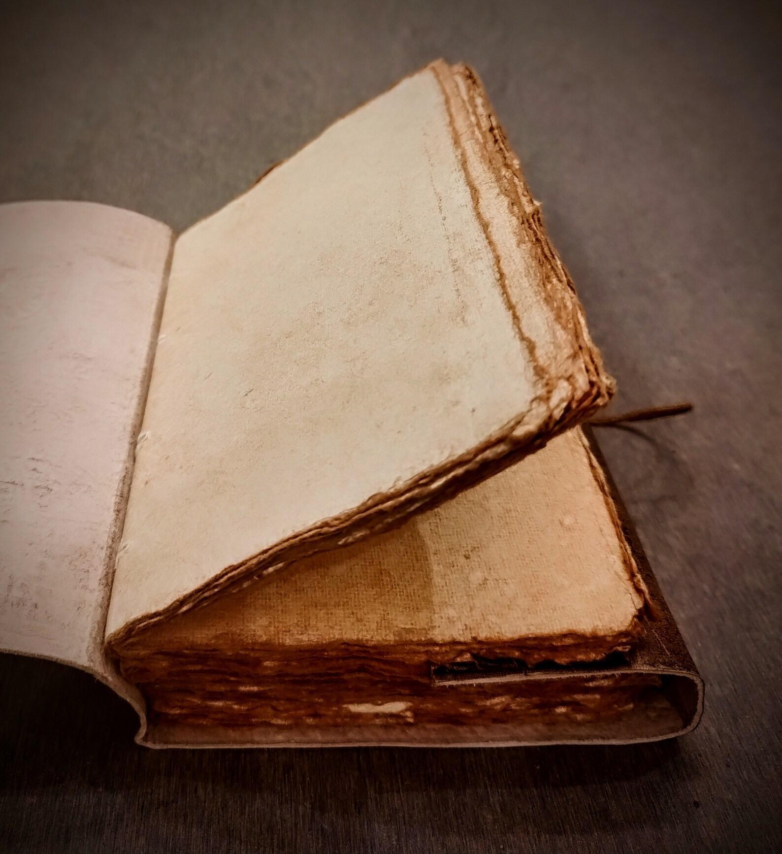 Embossed Peacock Leather Journal | Tome of Vision - Image 5