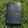 Midnight Yggdrasil Embossed Grimoire Leather Journal| A Chronicle of Shadow & Roots VTrendz