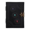 3 Precious Chakra Gemstone Leather Journal | Your Grimoire of Insight and Inspiration VTrendz