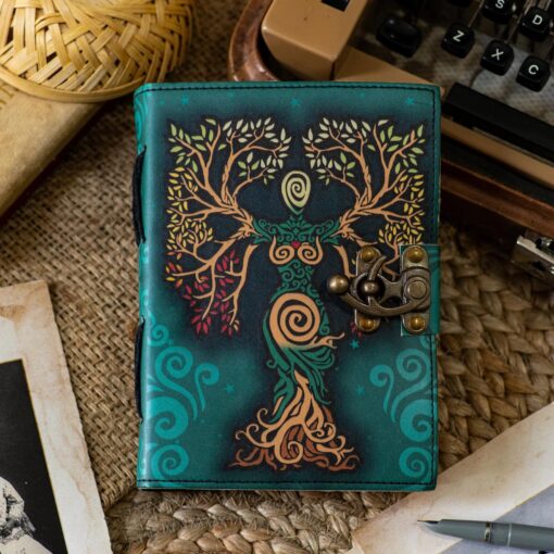 Mother of earth Leather Journal | Chronicle Your Inner Seasons