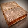 Embossed Peacock Leather Journal | Tome of Vision VTrendz