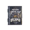 "Never Give Up" Leather Journal | Your Guidebook for Goals & Dreams VTrendz