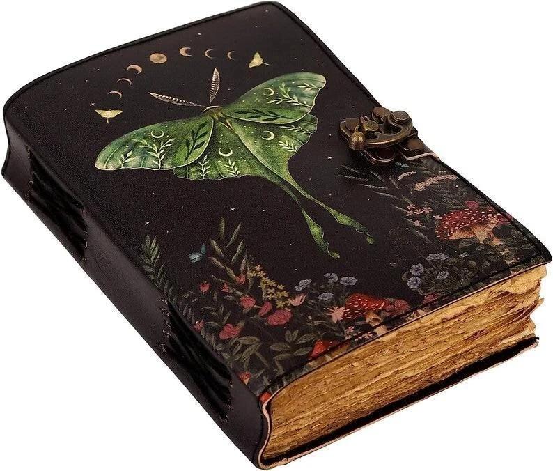 Luna Moth Grimoire | A Journal of Transformation & Moonlight