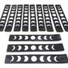 Phases of the Moon Incense Stick Burner | Lunar Cycle Ash Catcher (10"L) VTrendz
