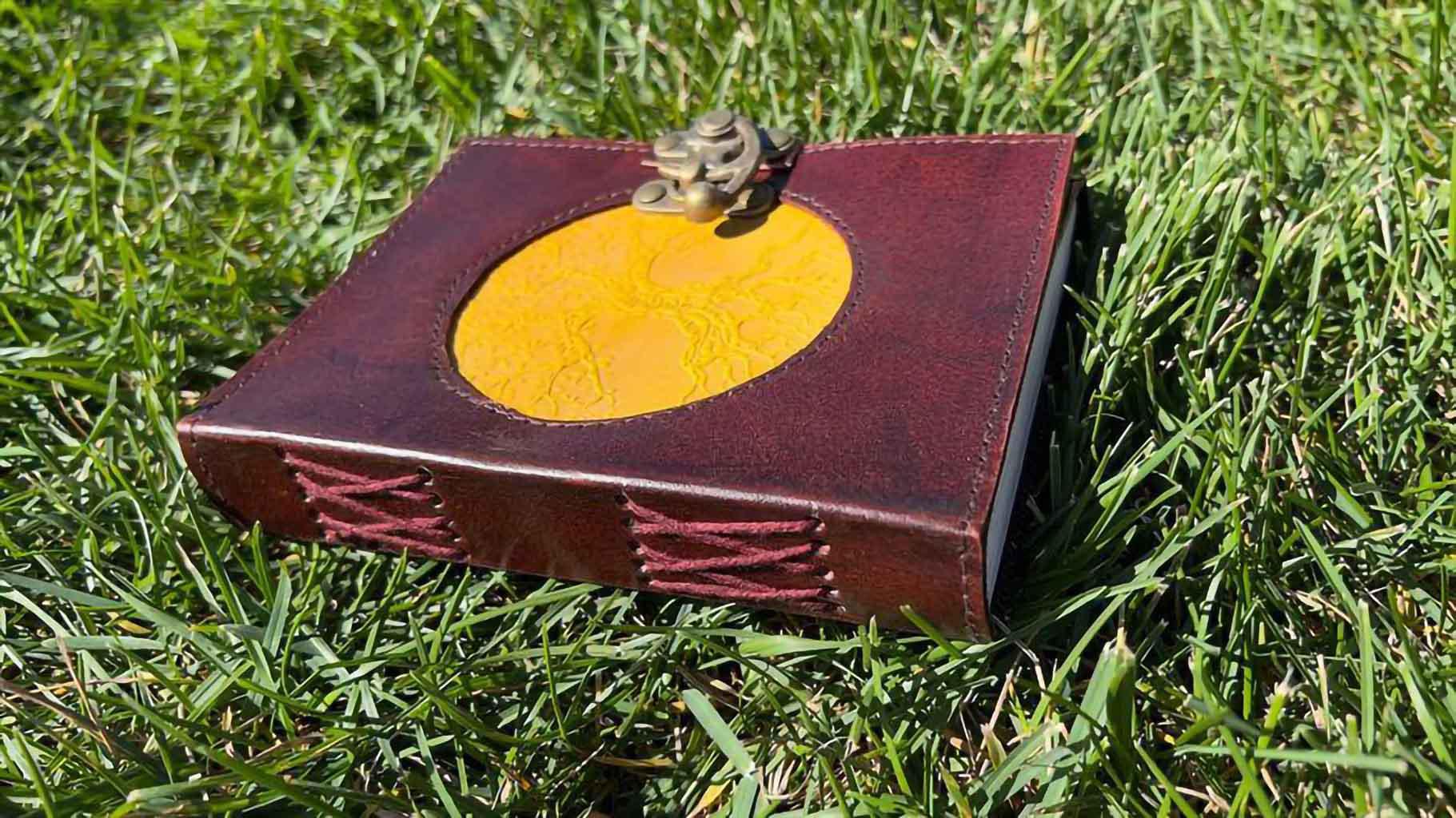 Golden Yggdrasil Embossed Journal | A Chronicle of Radiant Wisdom - Image 3